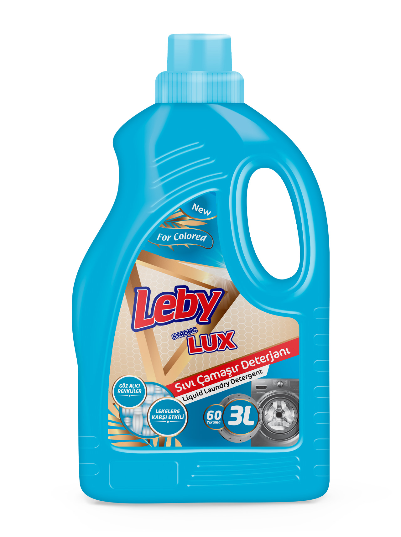Leby Renkliler İçin Sıvı Çamaşır Deterjanı 3 LT
