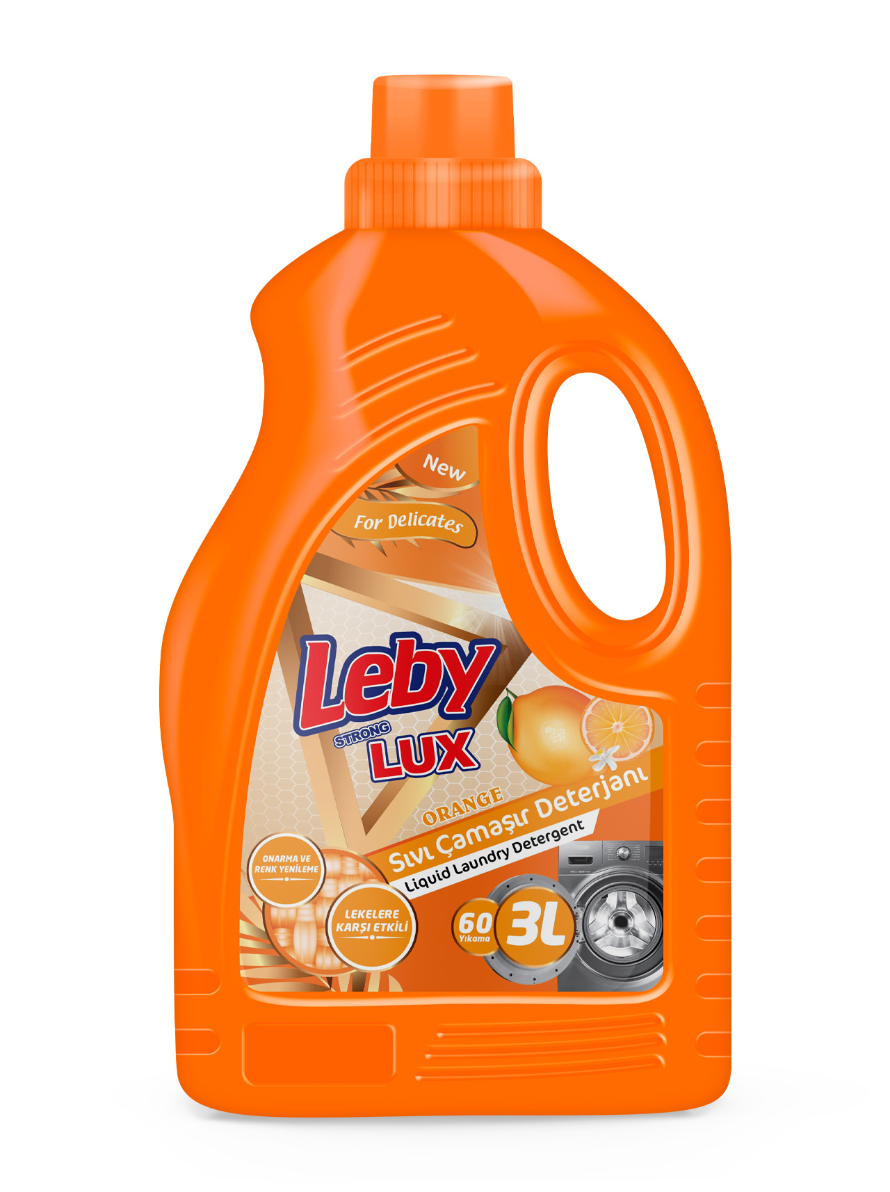 Leby Renkliler İçin Sıvı Çamaşır Deterjanı 3 LT